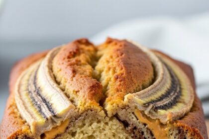 Banana Peanut Butter Bread