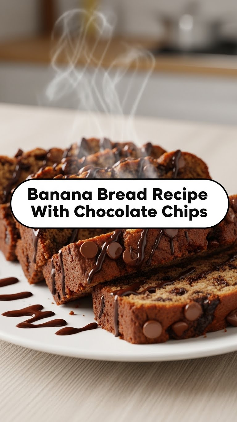 Banana Bread Recipe With Chocolate Chips