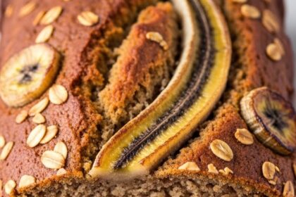 Healthy Banana Bread Greek Yogurt