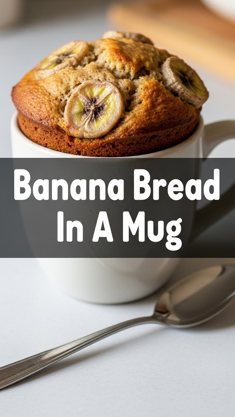 Banana Bread In A Mug