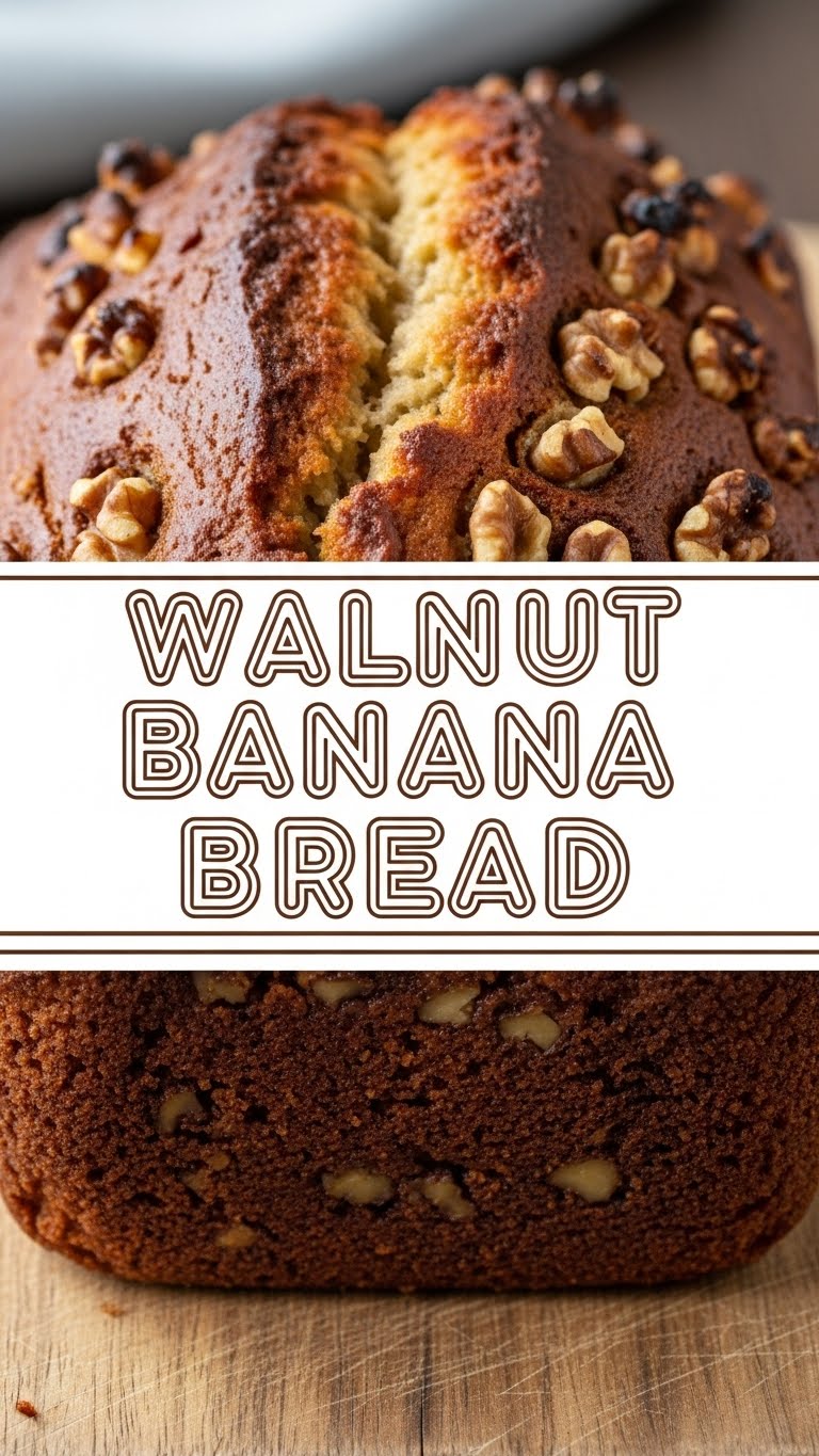 Walnut Banana Bread