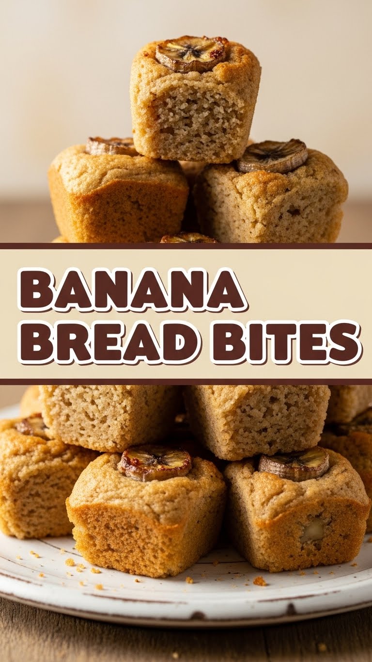 Banana Bread Bites