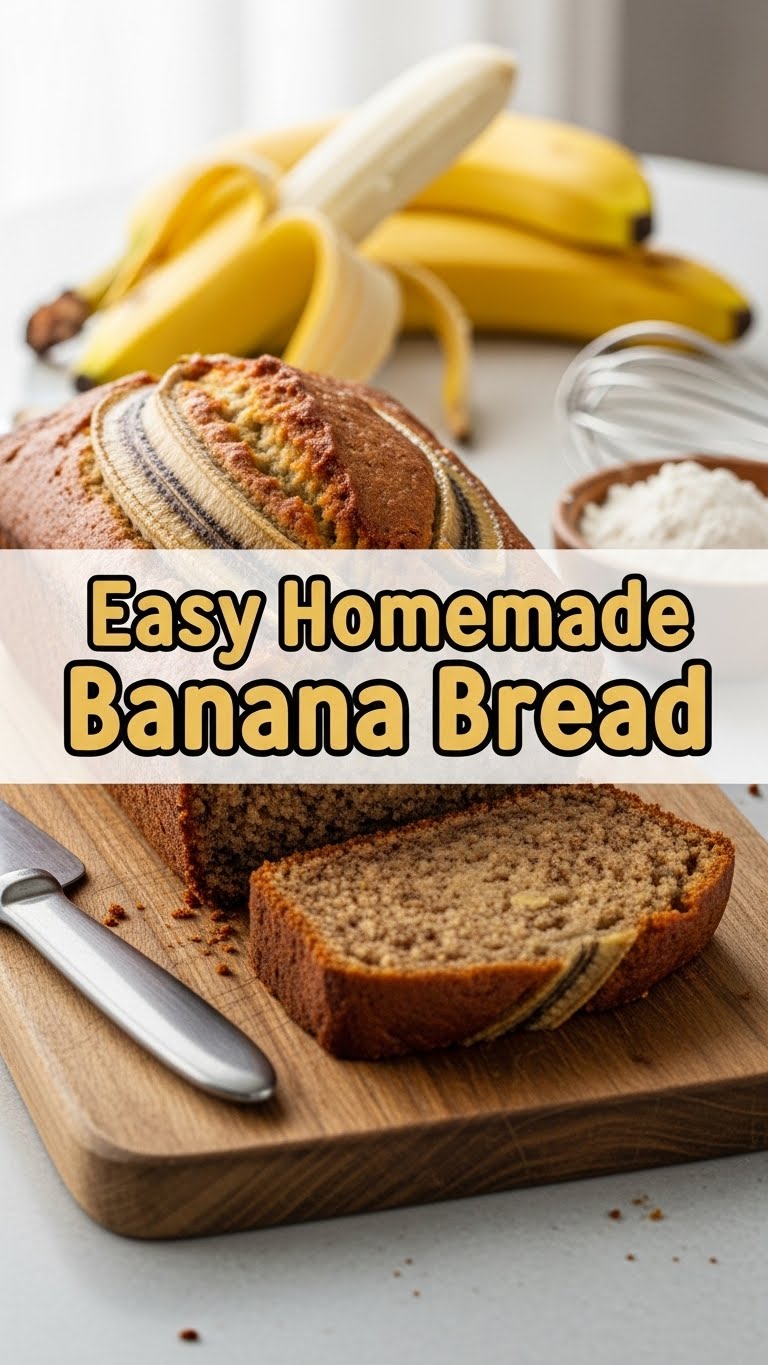 Easy Homemade Banana Bread