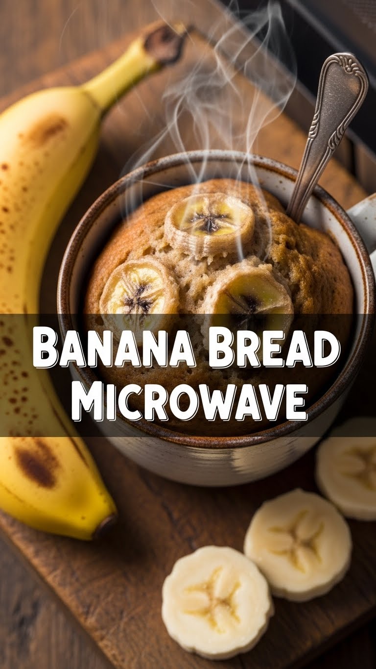 Banana Bread Microwave
