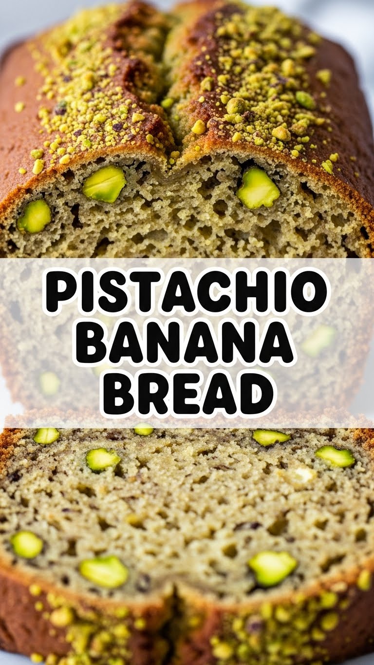 Pistachio Banana Bread