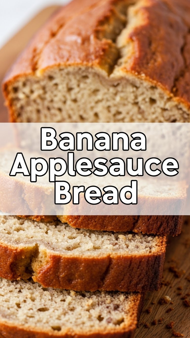 Banana Applesauce Bread