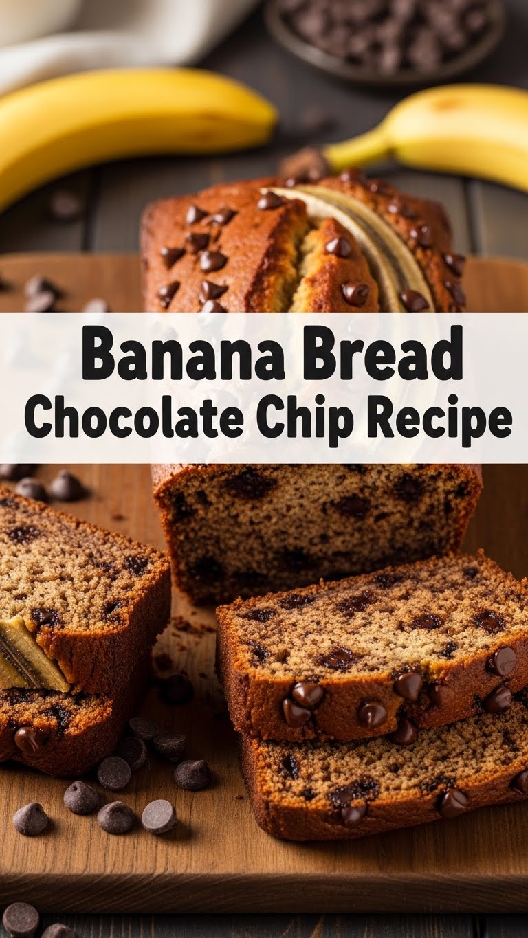 Banana Bread Chocolate Chip Recipe