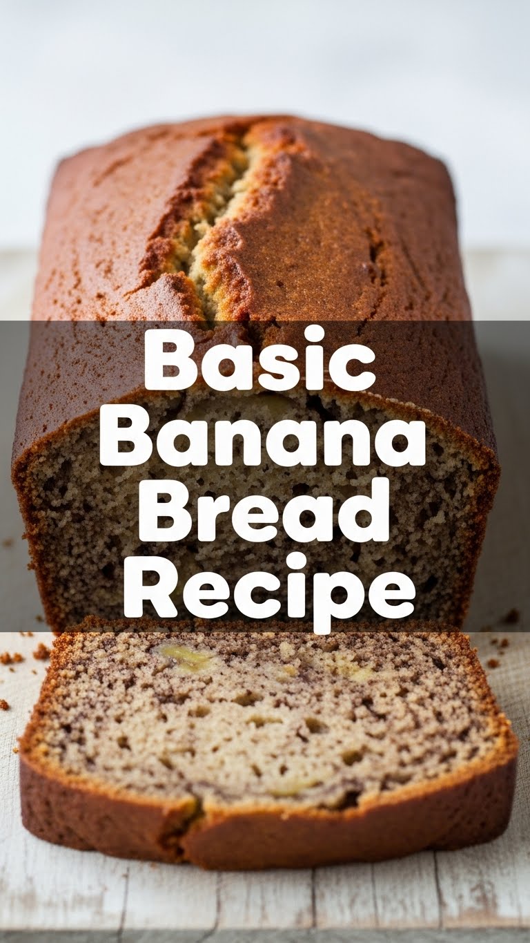 Basic Banana Bread Recipe