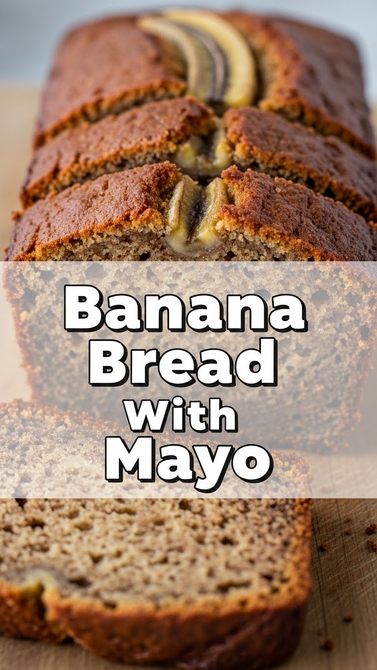 Banana Bread With Mayo