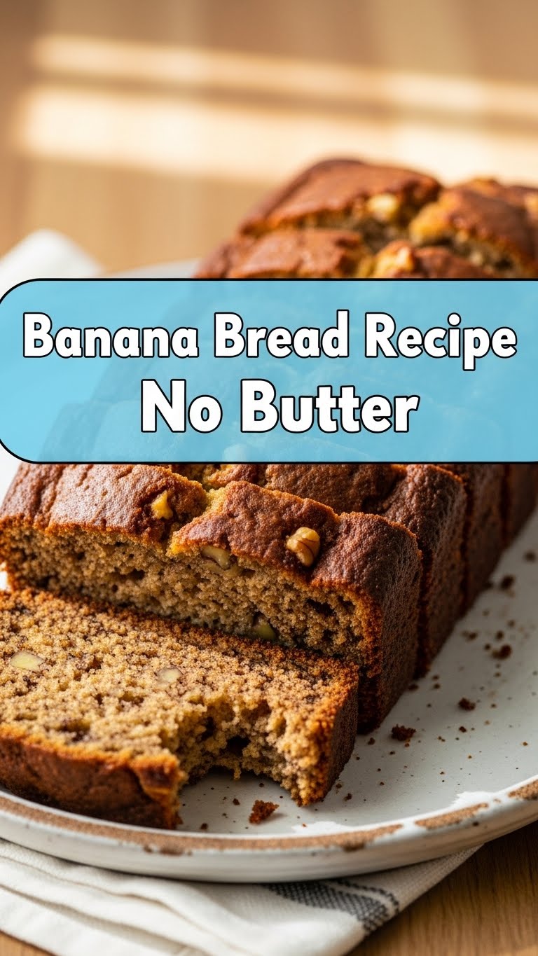 Banana Bread Recipe No Butter