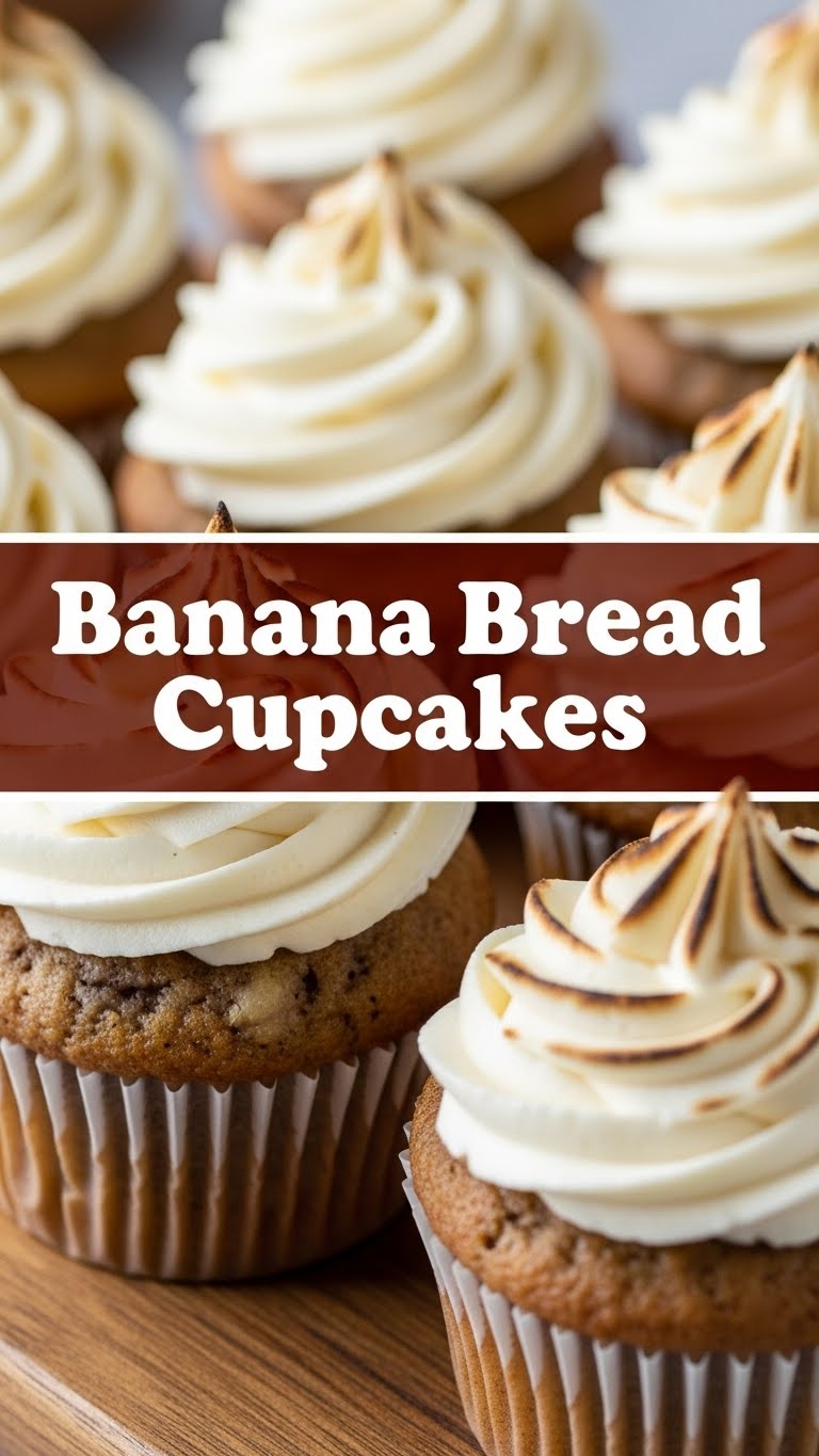 Banana Bread Cupcakes