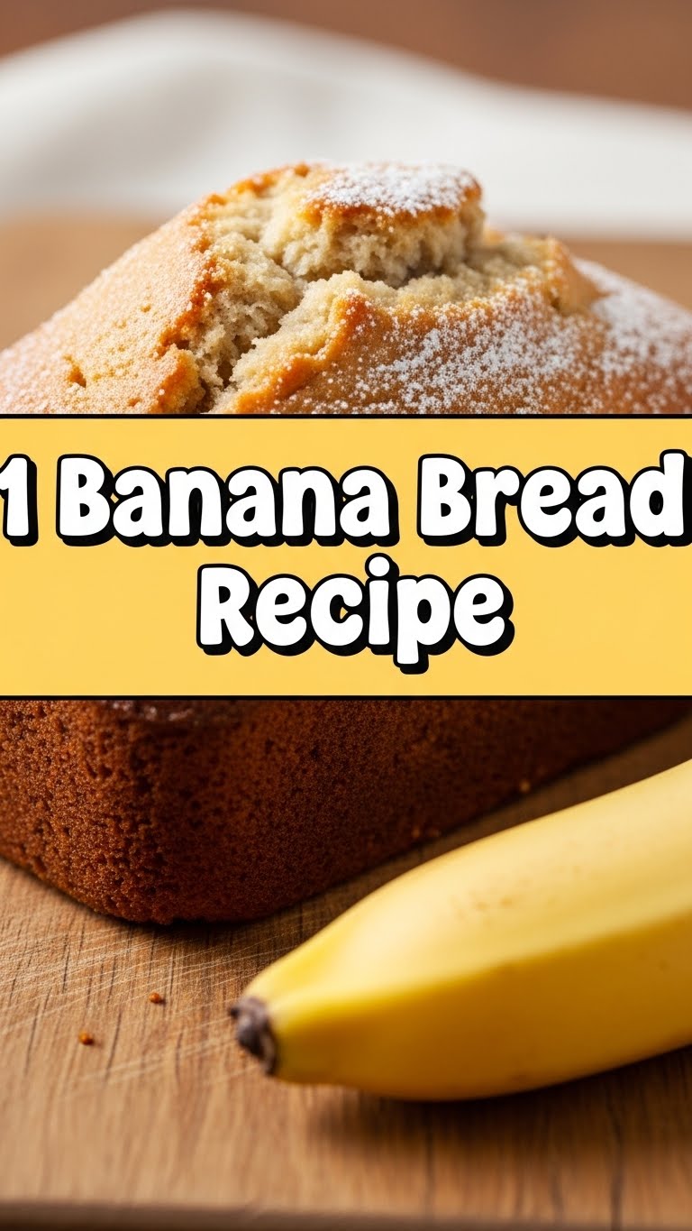 1 Banana Bread Recipe