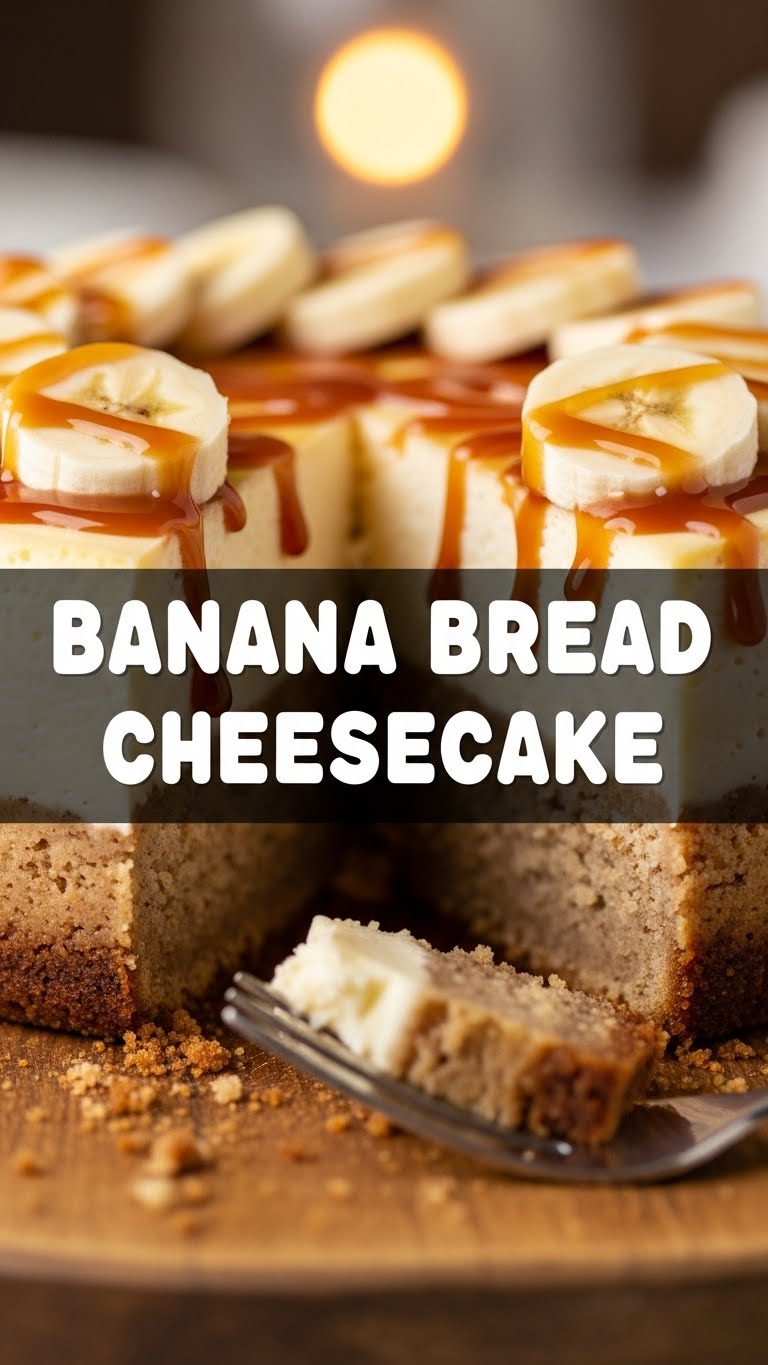 Banana Bread Cheesecake
