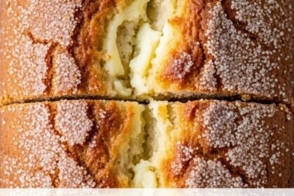 Banana Cream Cheese Bread
