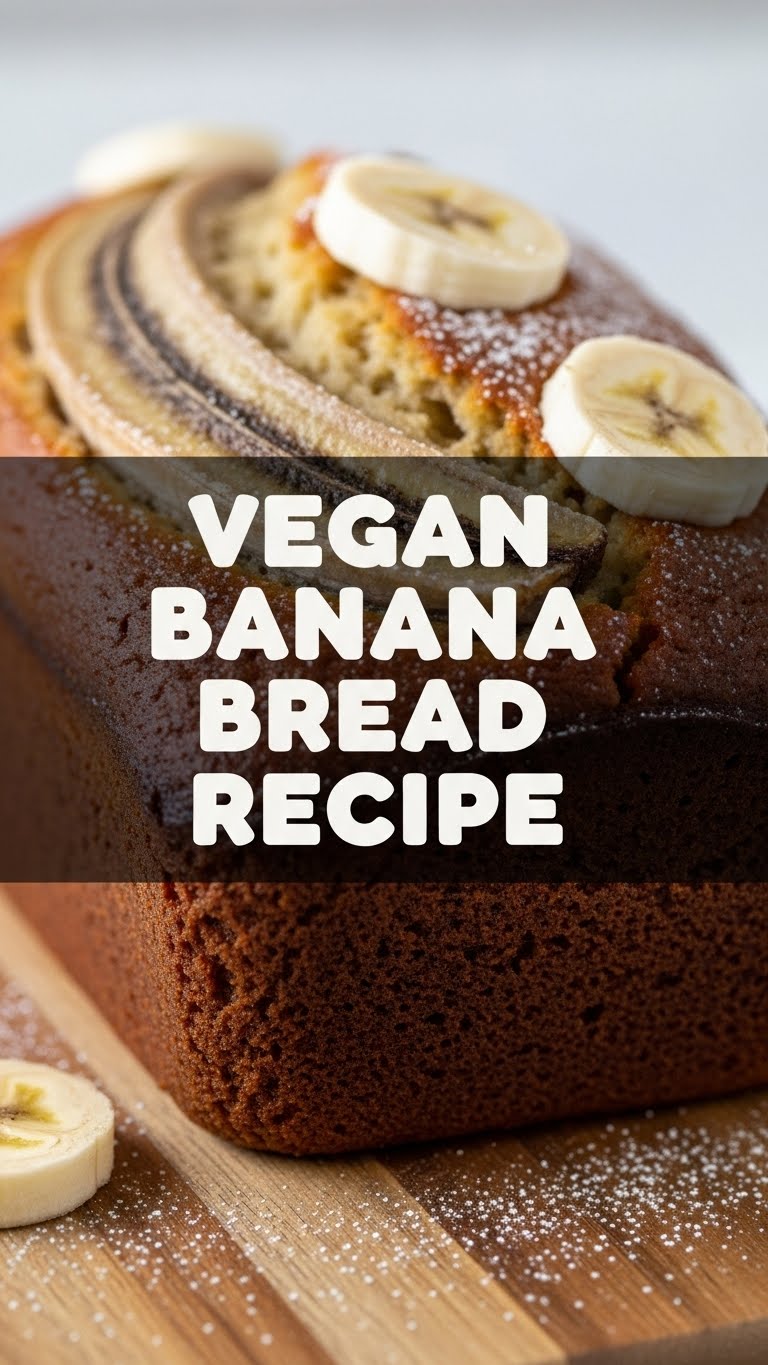 Vegan Banana Bread Recipe