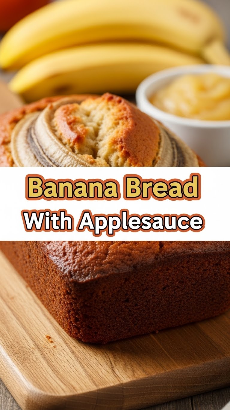 Banana Bread With Applesauce