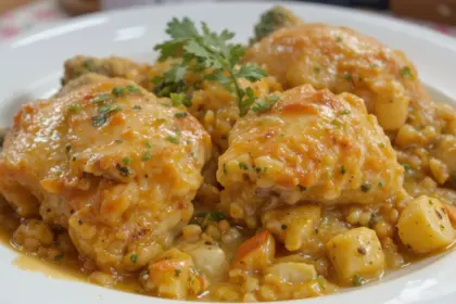 Chicken Thigh Recipes Casserole Easy Dinners