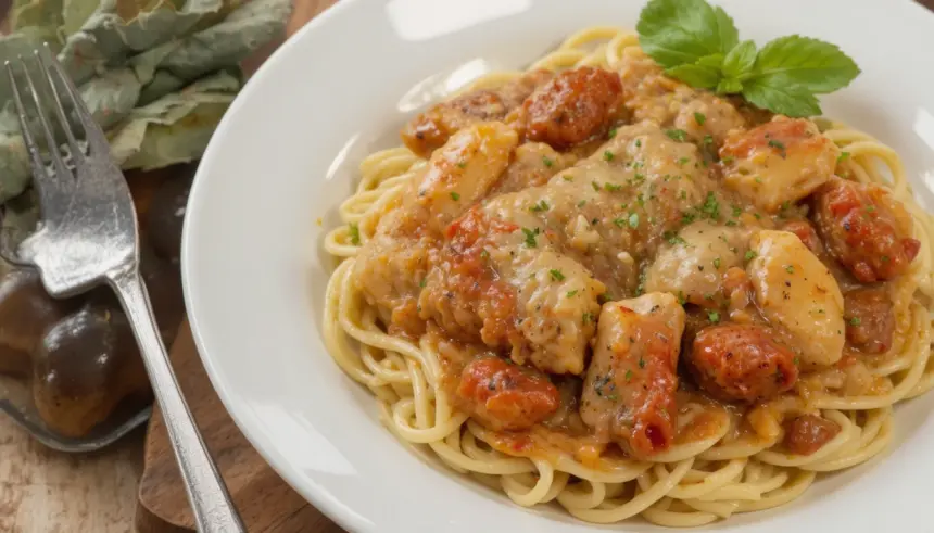 Crockpot Italian Chicken Pasta Easy Recipes