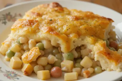 Chicken Pot Pie Bubble Up Casserole Easy Recipes