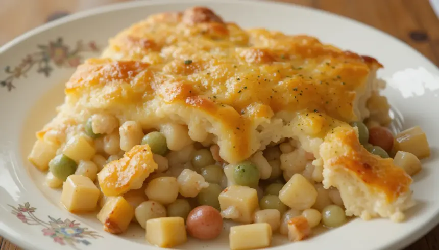 Chicken Pot Pie Bubble Up Casserole Easy Recipes