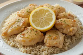 Lemon Chicken With Rice Easy Recipes