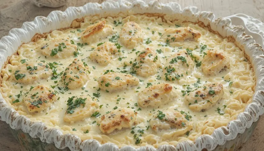 Easy Chicken Alfredo Casserole Recipes