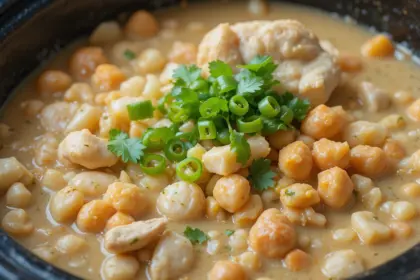 White Chicken Chili Crockpot Recipes Easy