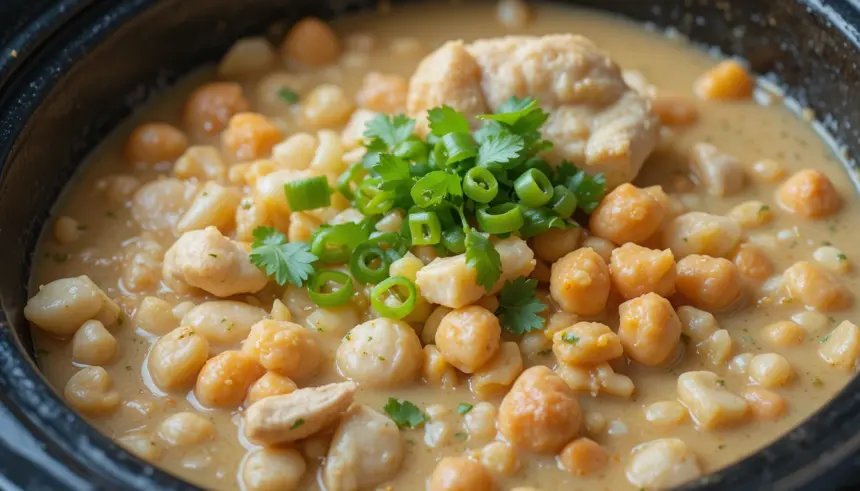 White Chicken Chili Crockpot Recipes Easy