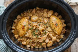 Chicken Mushroom Crockpot Recipes Easy