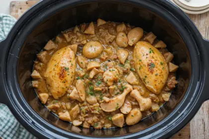 Chicken Mushroom Crockpot Recipes Easy
