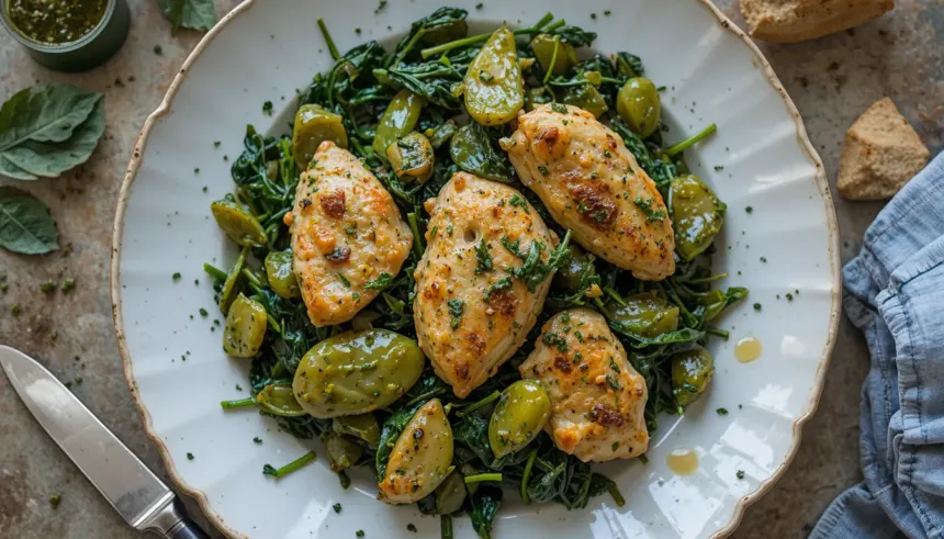 Easy Chicken Spinach Recipes
