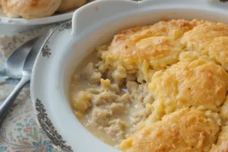 Easy Family Recipes Cheddar Bay Biscuit Chicken Pot Pie