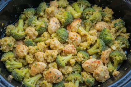 Chicken Broccoli Crockpot Recipes Easy