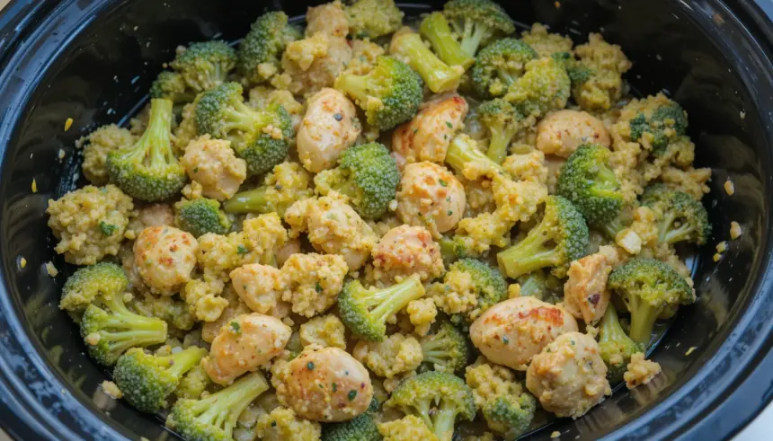 Chicken Broccoli Crockpot Recipes Easy