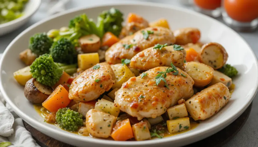 Easy Chicken And Veggie Recipes