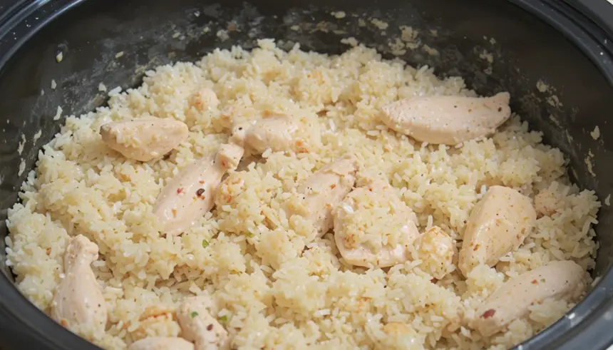 Chicken And Rice Crockpot Recipes Easy