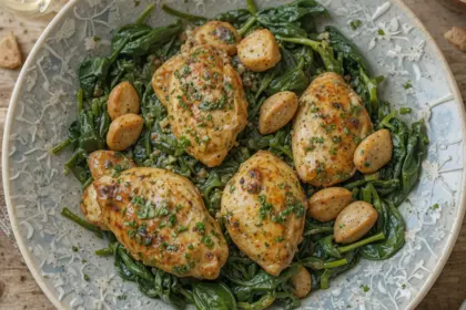 Easy Chicken And Spinach Recipes
