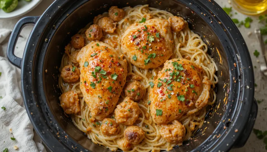 Crockpot Ceasar Chicken Recipes