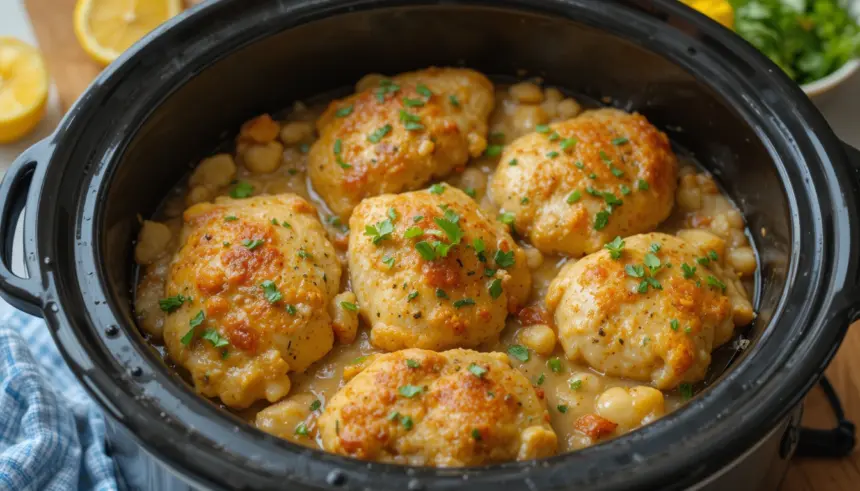 Lemon Chicken Crockpot Recipes Healthy