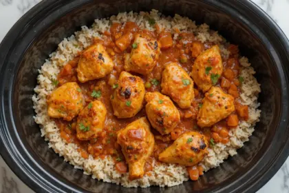 Crockpot Recipes Fiesta Chicken