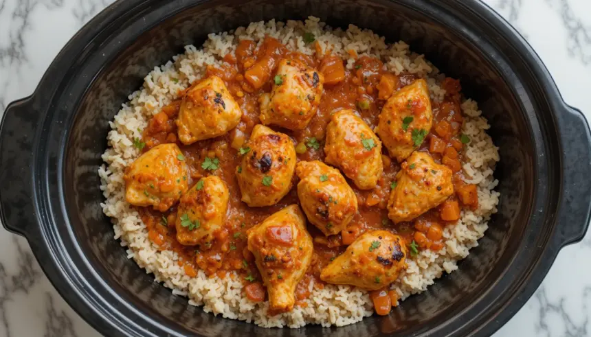 Crockpot Recipes Fiesta Chicken