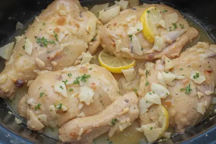 Crockpot Chicken Recipes Lemon Garlic