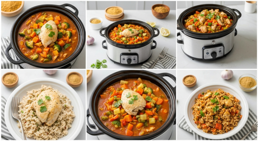 Healthy Crockpot Chicken Recipes Clean Eating