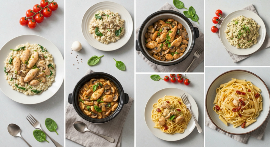 Healthy Chicken And Mushroom Recipes