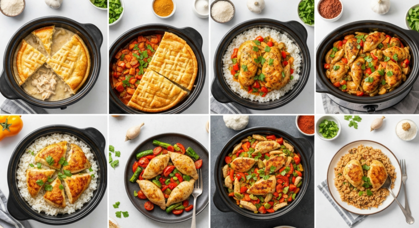 Healthy Chicken Recipes Crockpot Clean Eating