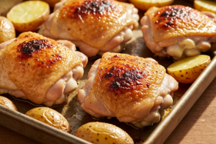 Boneless Skinless Chicken Thigh Recipes Baked With Potatoes