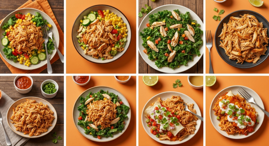 Recipes With Shredded Chicken Healthy