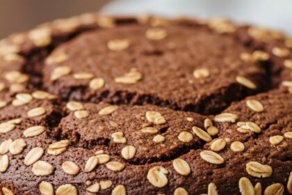 Oatmeal Chocolate Cake