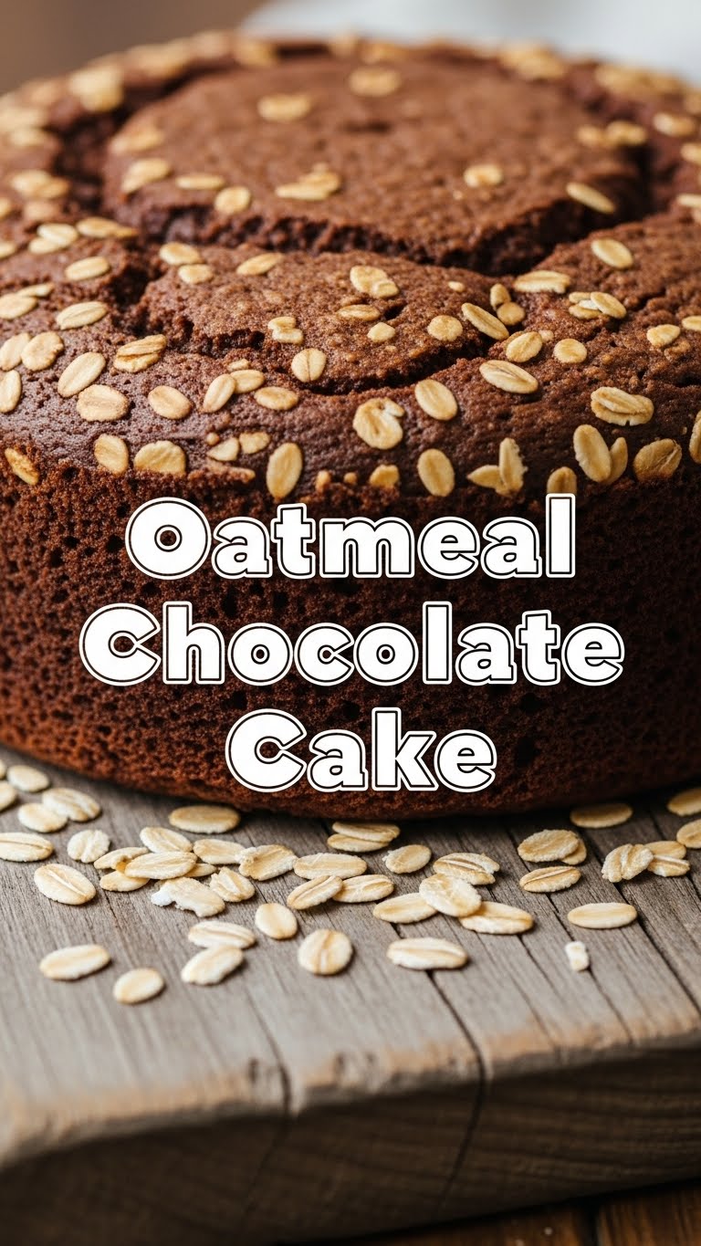 Oatmeal Chocolate Cake