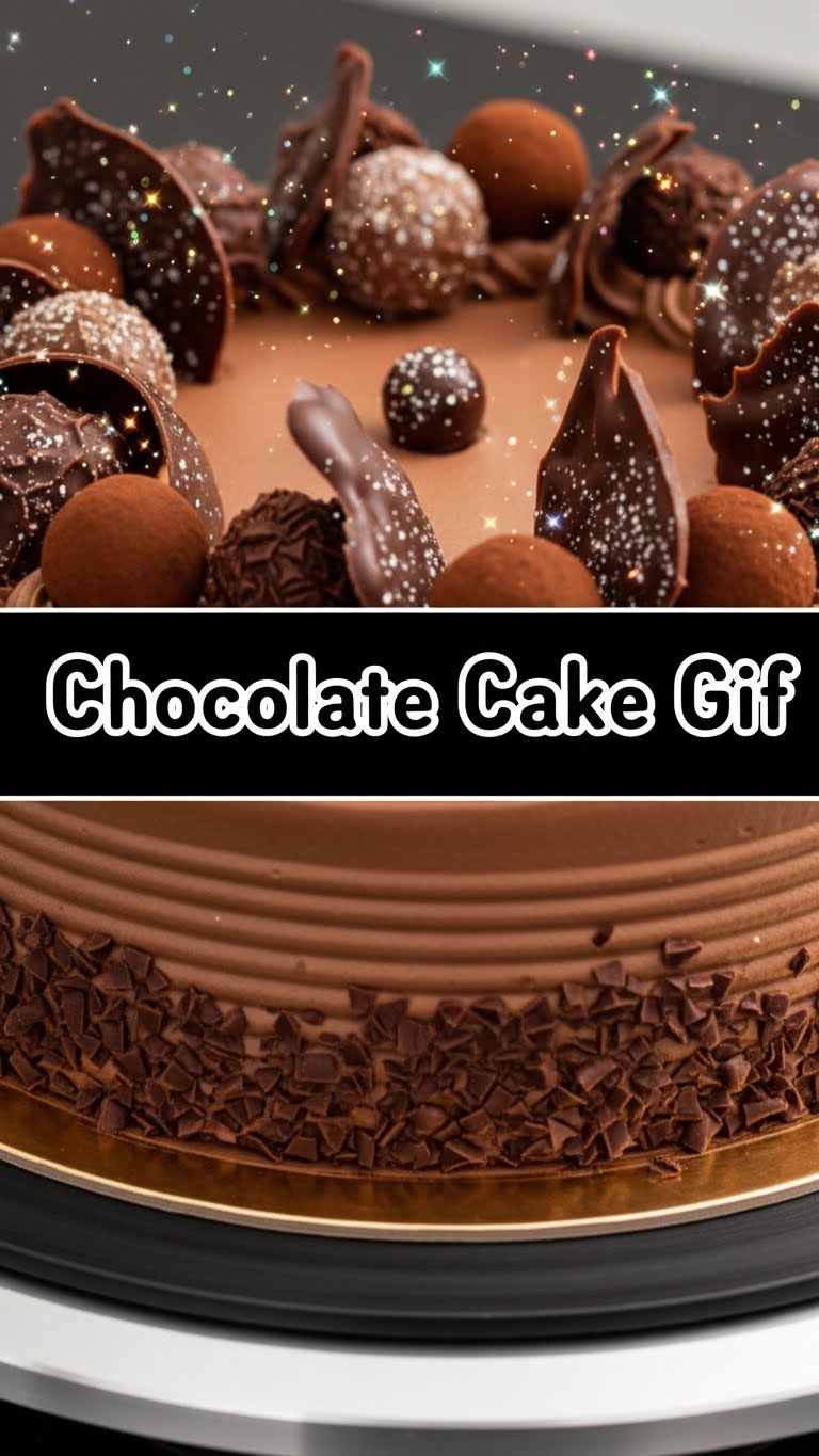 Chocolate Cake Gif